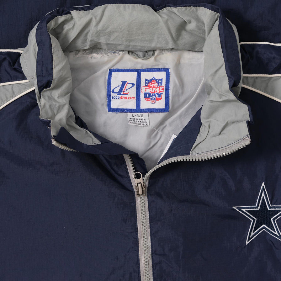 Vintage Dallas Cowboys Track Jacket Large 