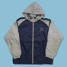 Vintage Dallas Cowboys Track Jacket Large 