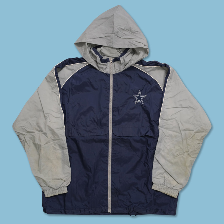Vintage Dallas Cowboys Track Jacket Large 