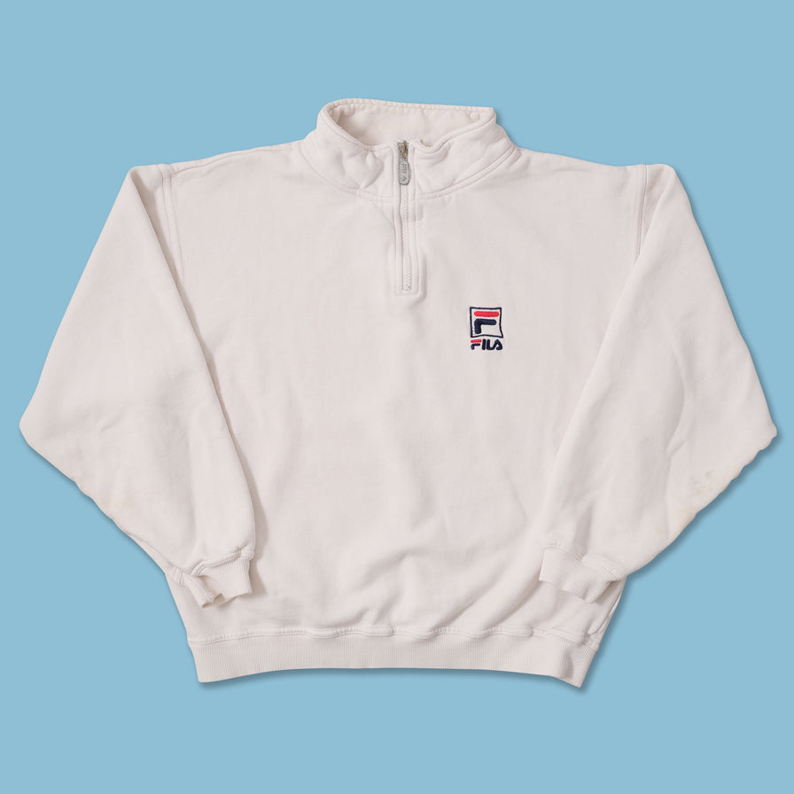 Vintage Fila Q-Zip Sweater Small 