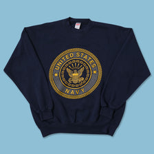 Vintage US Navy Sweater XLarge 