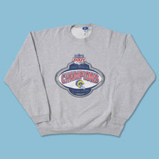 2000 Rams Super Bowl Sweater XLarge 