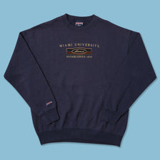 Vintage Miami University Sweater Large 