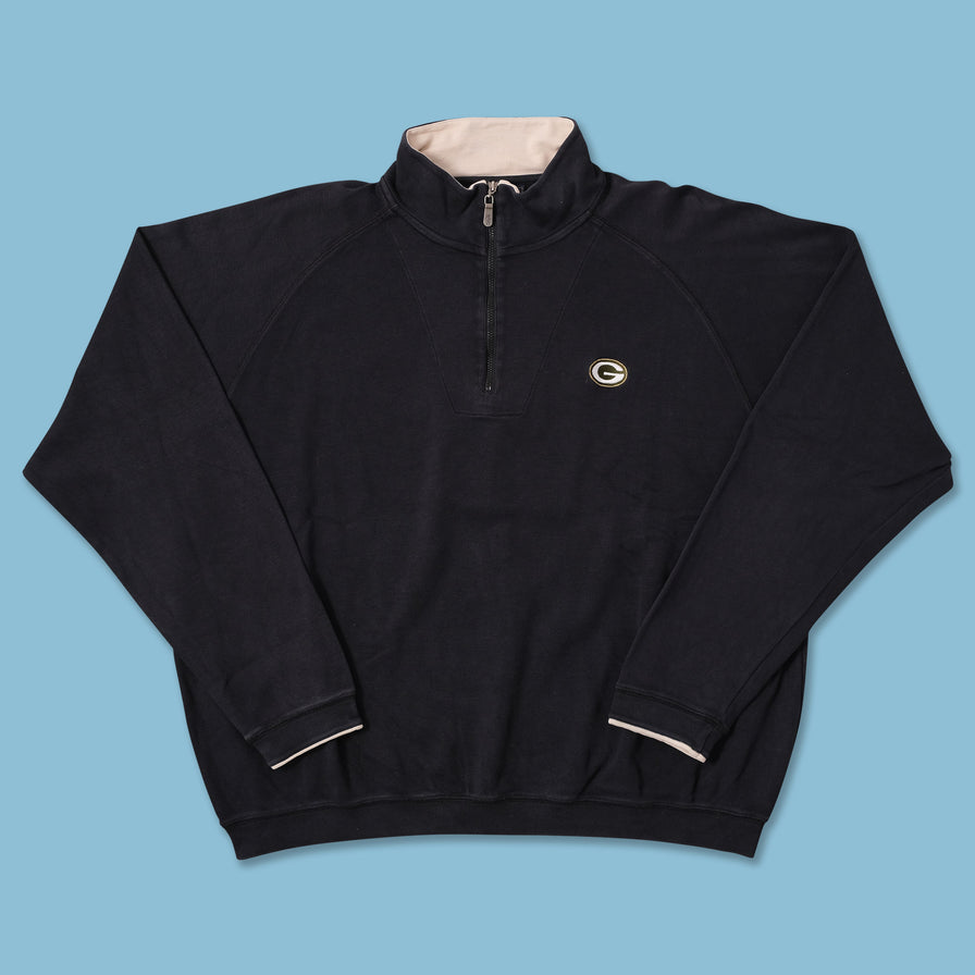 Greenbay Packers Q-Zip Sweater XLarge 