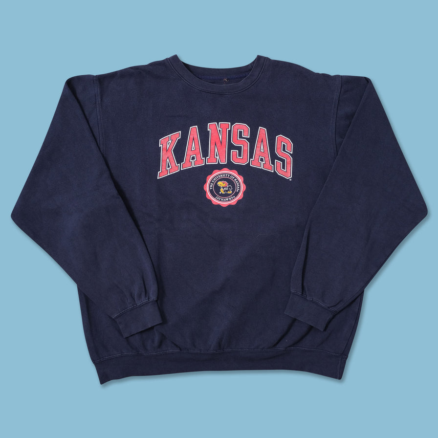 Vintage Kansas Jayhawks Sweater XLarge 