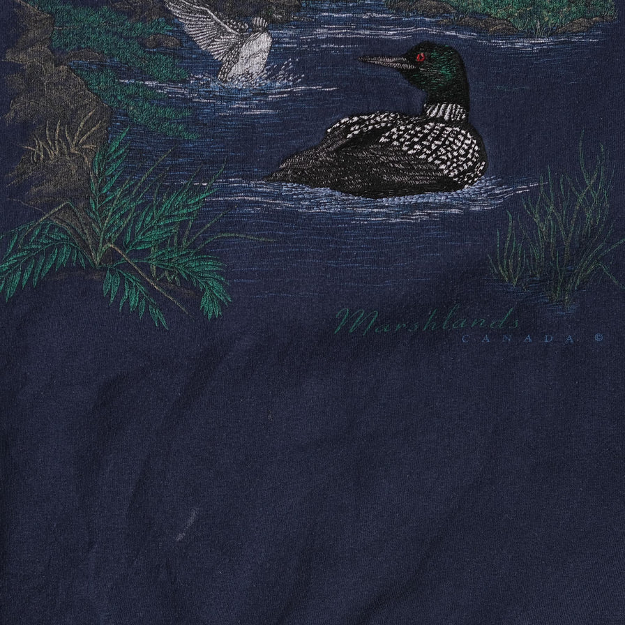 Vintage Duck Sweater Large 