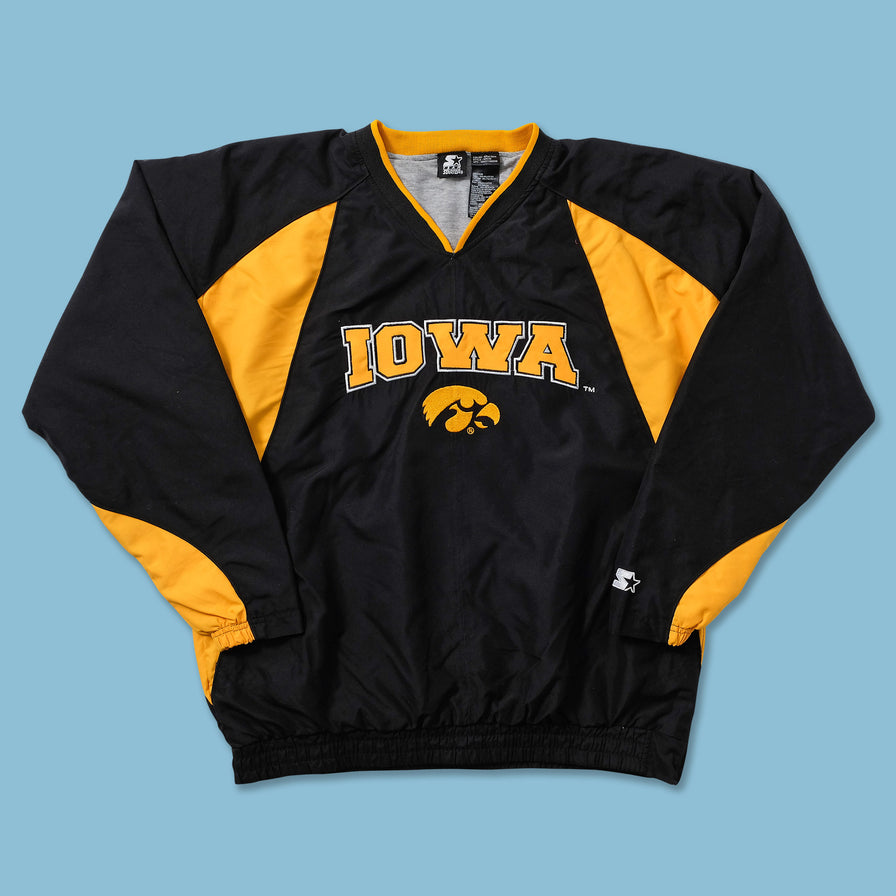 Vintage Starter Iowa Hawkeyes Windbreaker Medium 
