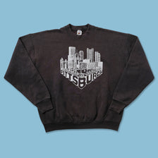 Vintage Pittsburgh Sweater Large 