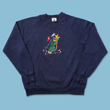 Vintage Golf Sweater Large 