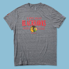 Champion Chicago Blackhawks T-Shirt Medium 