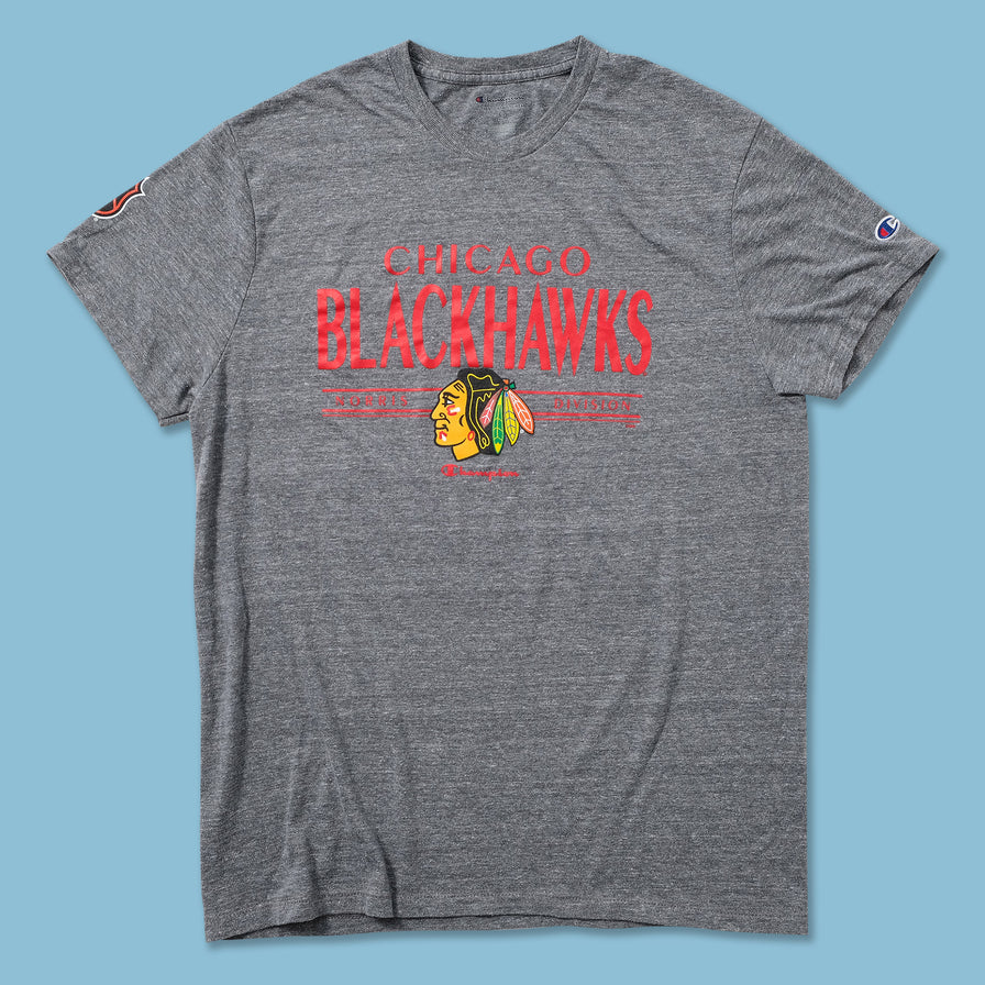 Champion Chicago Blackhawks T-Shirt Medium 