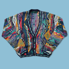 Vintage Tundra Knit Cardigan Large 
