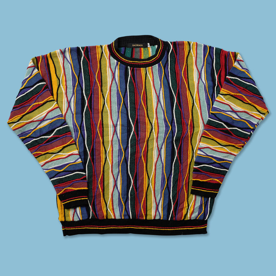 Vintage Bachrach Knit Sweater Large 
