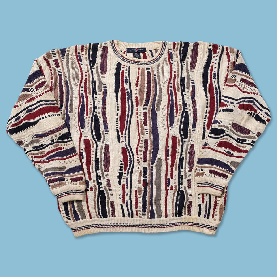 Vintage Cotton Traders Knit Sweater XXL 