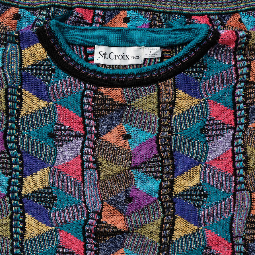 Vintage Knit Sweater Large 