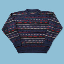 Vintage Coogi Style Knit Sweater Large 