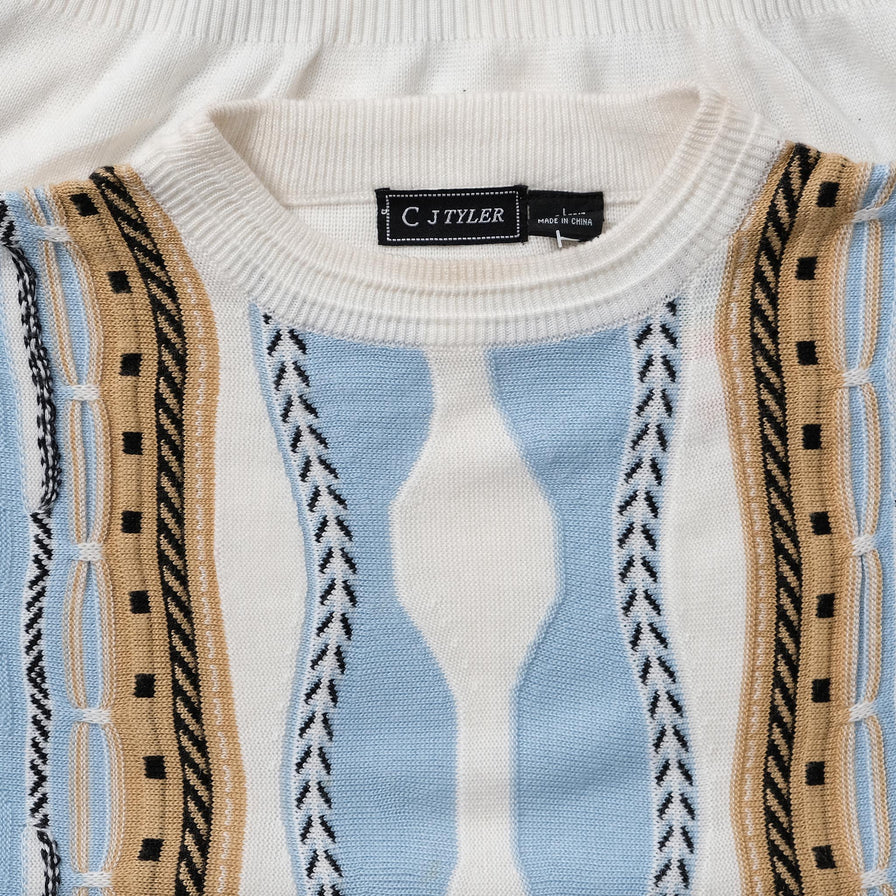 Coogi Style Knit Sweater Medium 