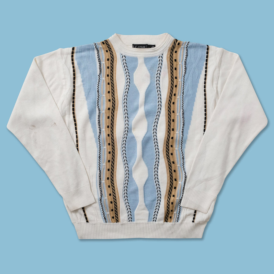 Coogi Style Knit Sweater Medium 