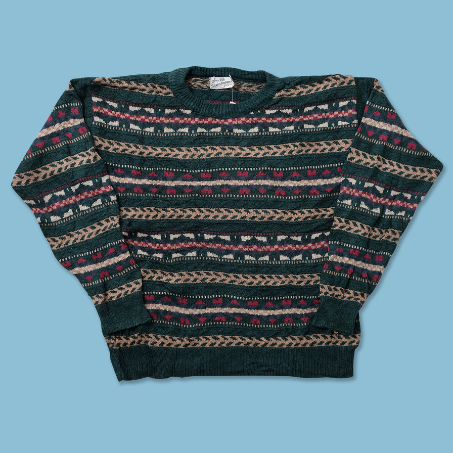 Vintage Knit Sweater Large 