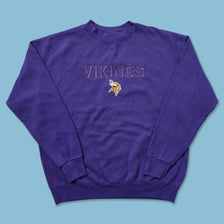 Vintage Minnesota Vikings Sweater Large 