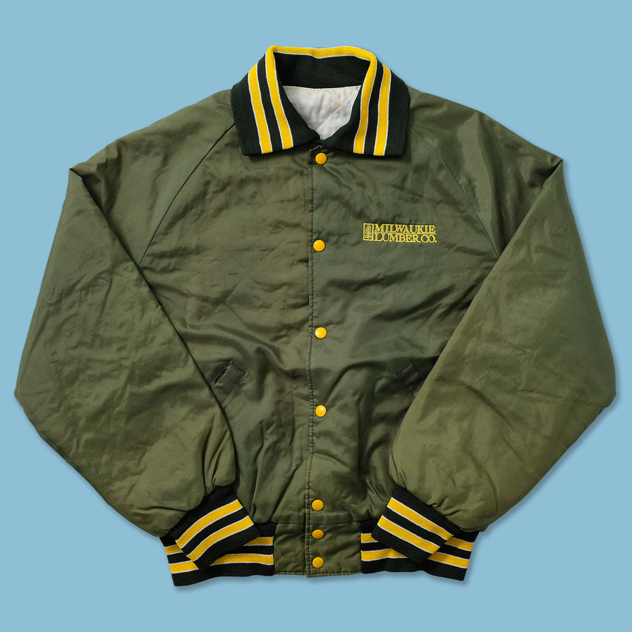 Vintage Light Padded Varsity Jacket Large 