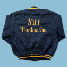 Vintage Padded Varsity Jacket Large 