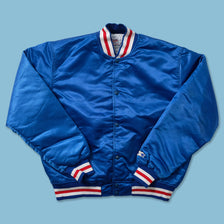 Vintage Starter Satin Bomber Jacket Large 