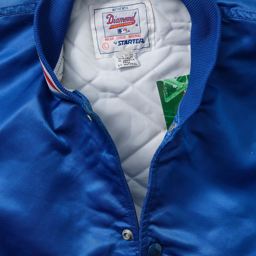 Vintage Starter Satin Bomber Jacket Large 