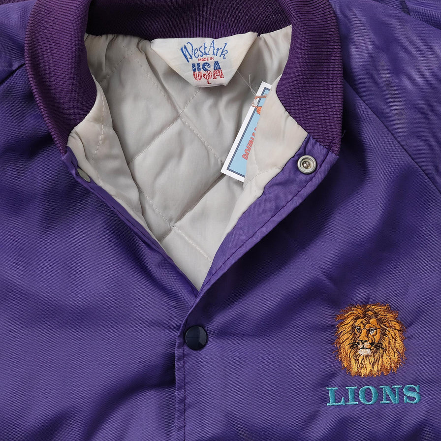 Vintage Light Padded Varsity Jacket Large 