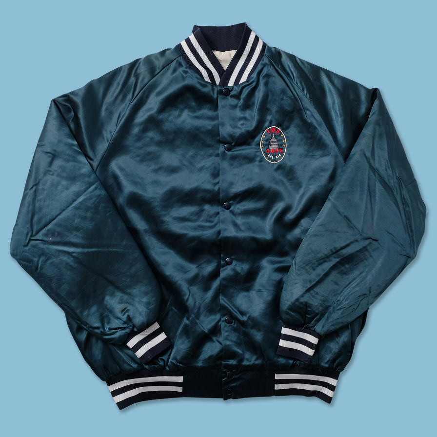 Vintage Padded Varsity Jacket XLarge 