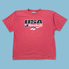 Vintage Reebok USA T-Shirt XLarge 