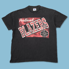 Vintage Portland Blazers T-Shirt Medium 