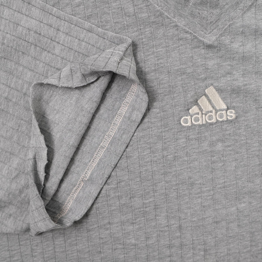 Vintage adidas V-Neck T-Shirt XXLarge 