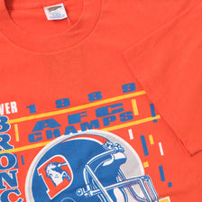 Vintage 1989 Denver Broncos T-Shirt Large 