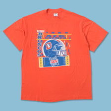 Vintage 1989 Denver Broncos T-Shirt Large 