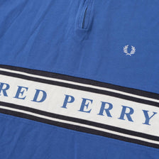 Vintage Fred Perry Q-Zip Polo Medium 