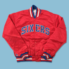 Vintage Starter Philadelphia Sixers College Jacket Medium 
