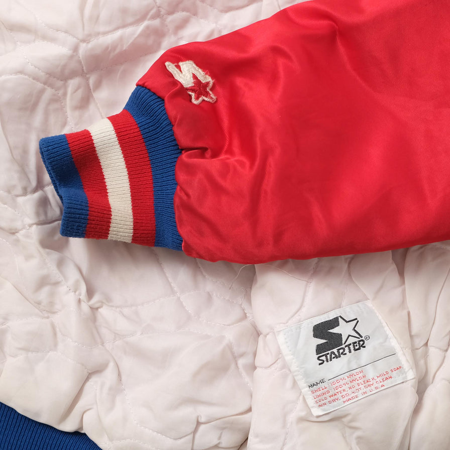 Vintage Starter Philadelphia Sixers College Jacket Medium 