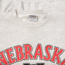 Vintage Nebraska Huskers Sweater Medium 