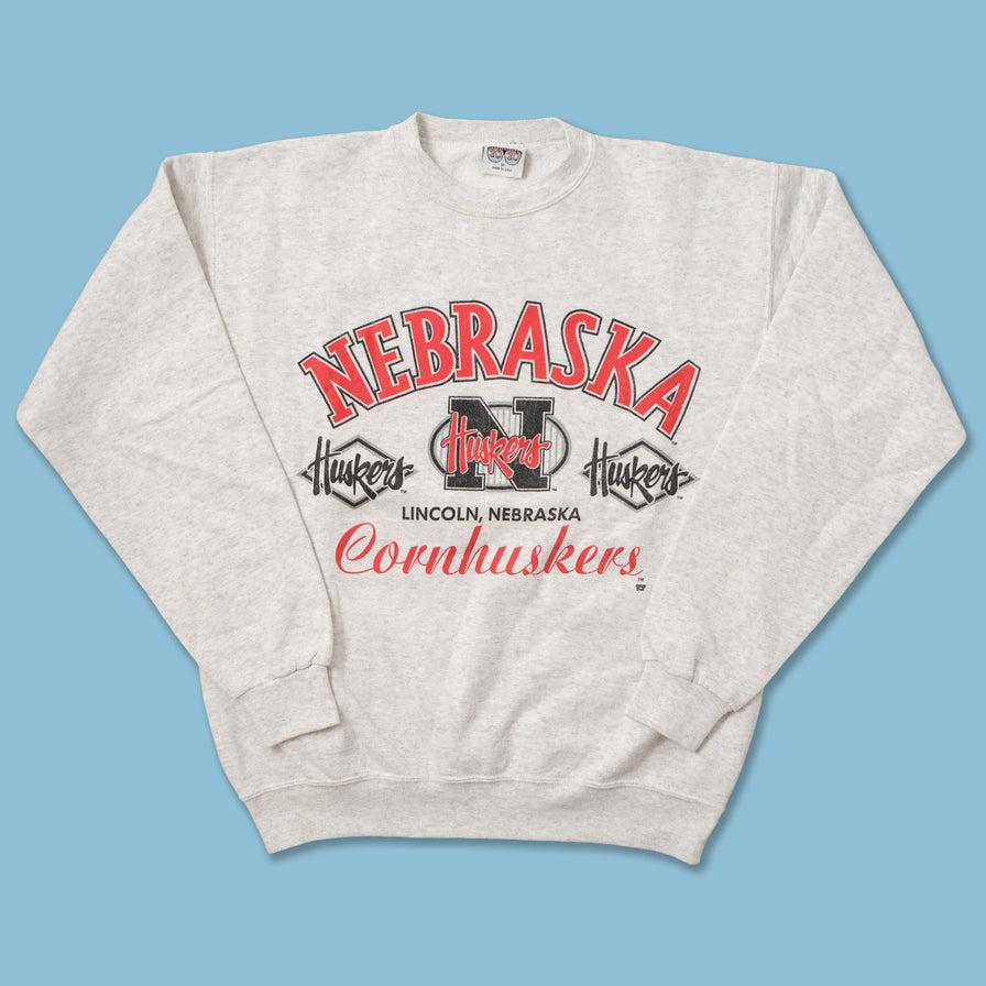 Vintage Nebraska Huskers Sweater Medium 