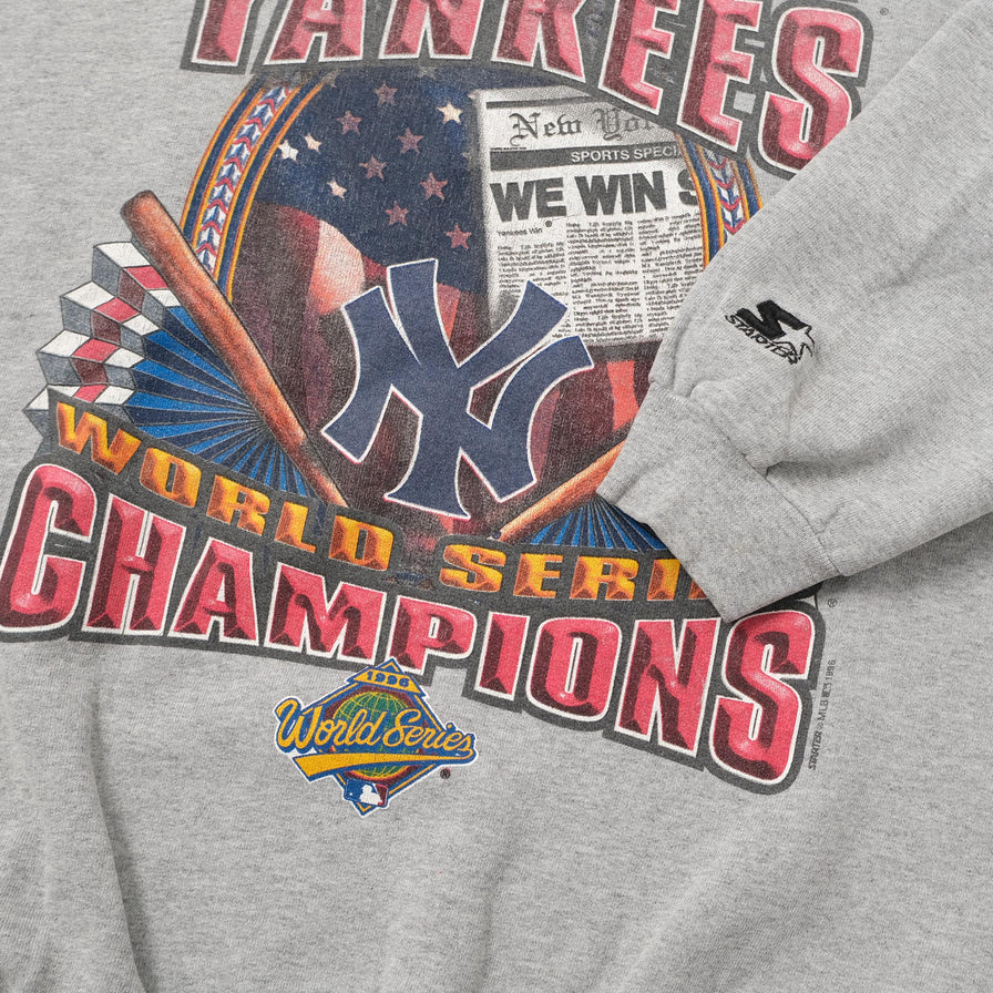 Vintage Starter 1996 NY Yankees Sweater Large 