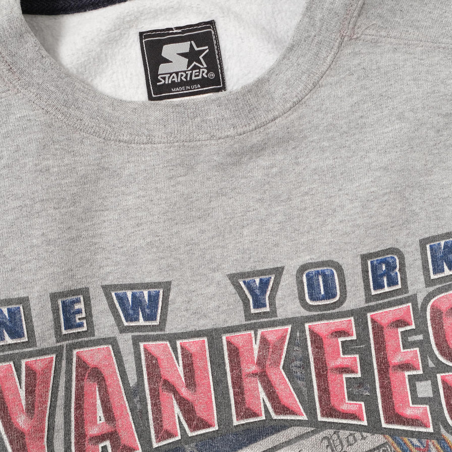 Vintage Starter 1996 NY Yankees Sweater Large 