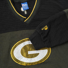 Vintage Green Bay Packers V-Neck Sweater Medium
