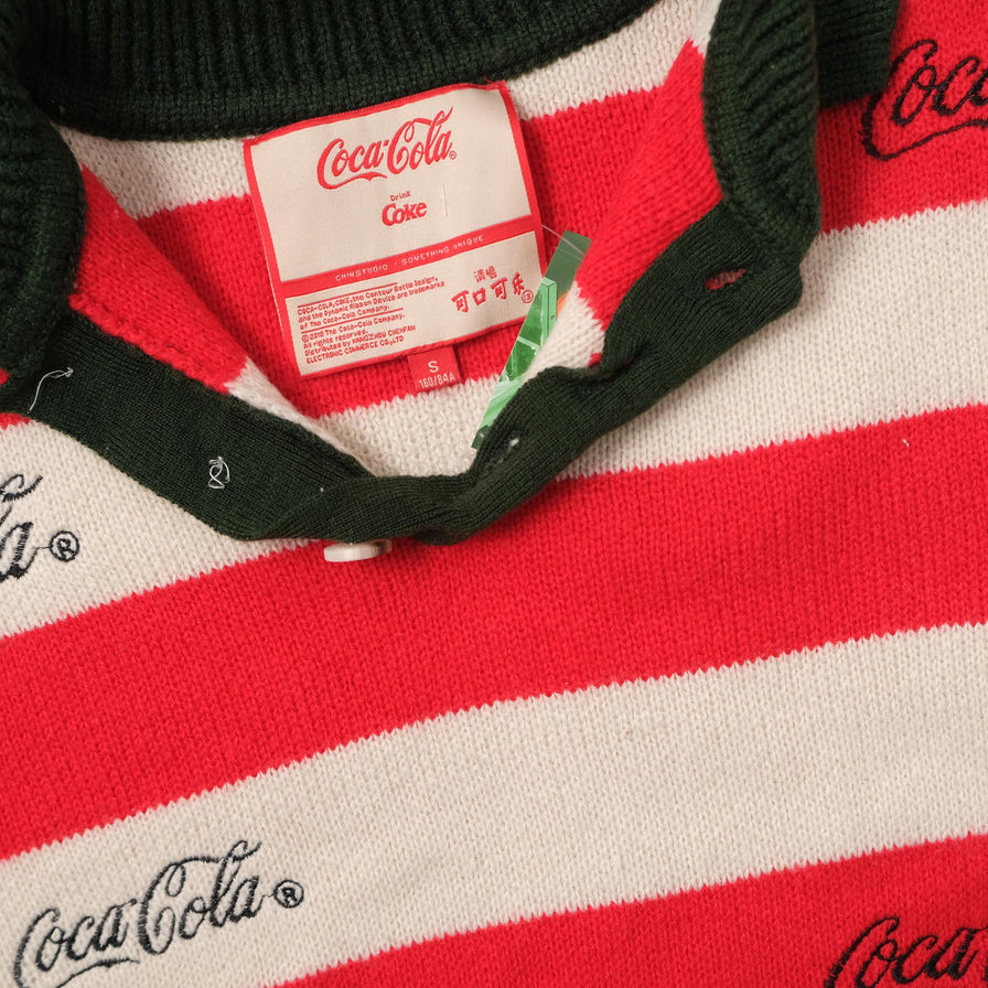 Coca Cola Knit Sweater Medium 