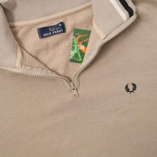 Vintage Fred Perry Q-Zip Sweater Medium 