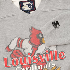 Vintage Starter Louisville Cardinals Sweater Large 