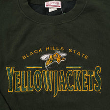 Vintage Black Hills State Yellowjackets Sweater Medium 