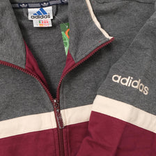 Vintage adidas Q-Zip Sweater Medium 