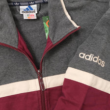 Vintage adidas Q-Zip Sweater Medium