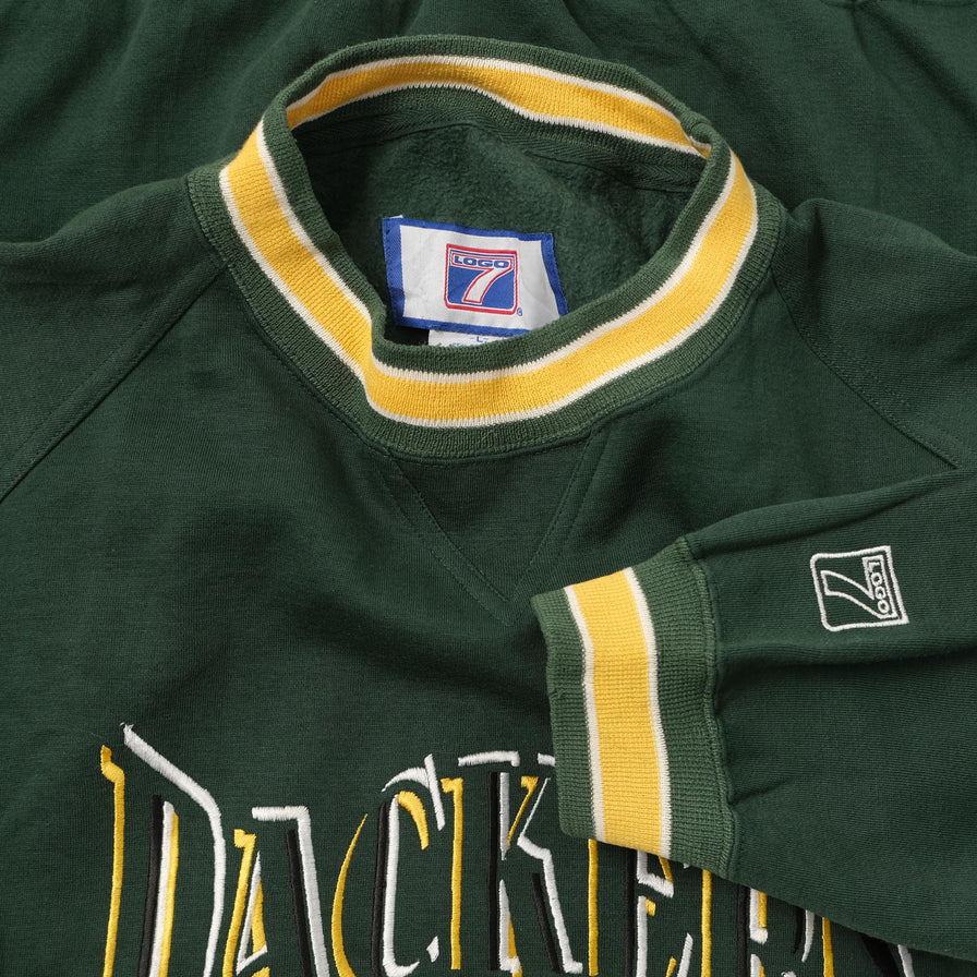Vintage Green Bay Packers Sweater Large 